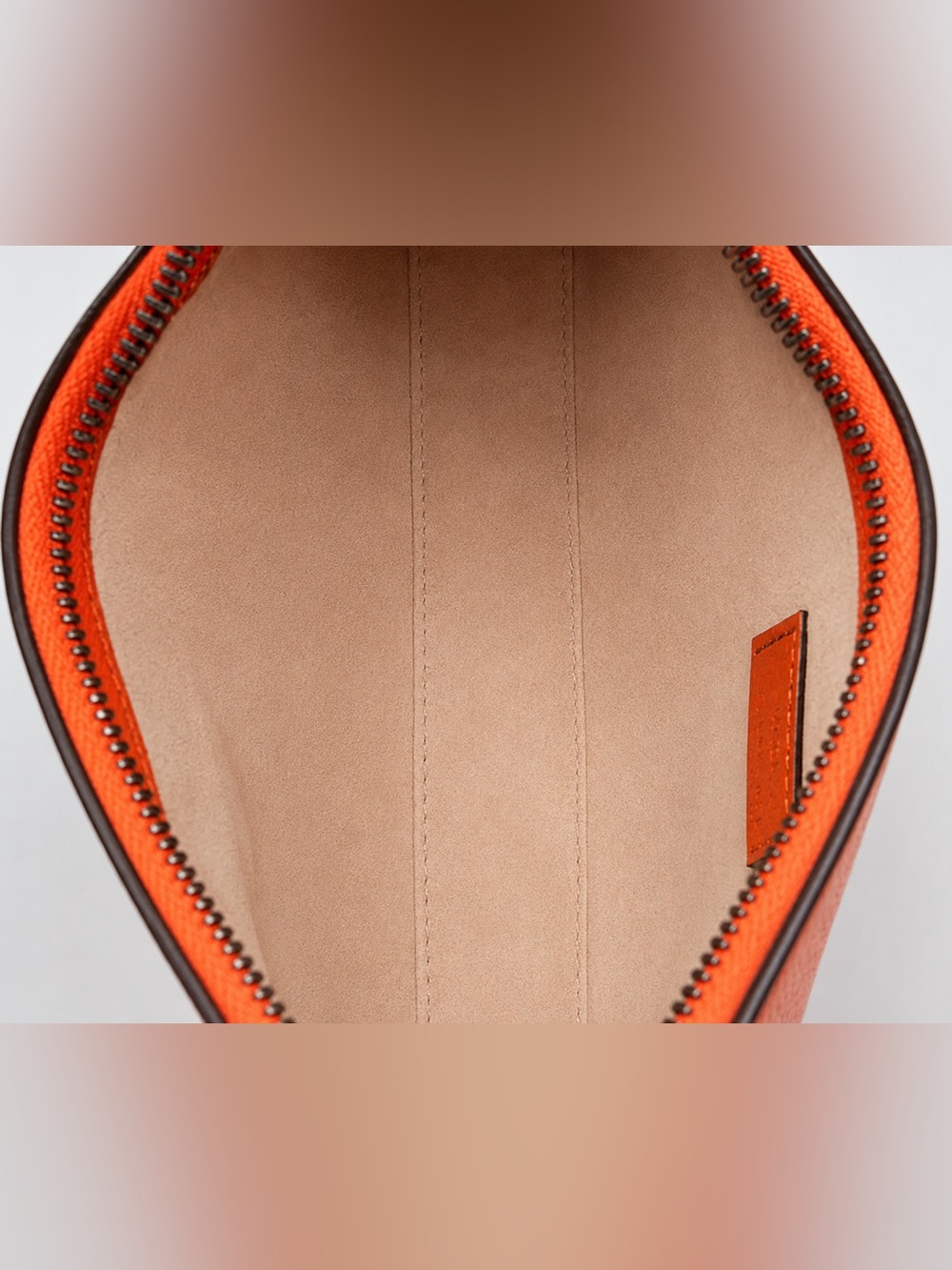 Gucci Orange Pebbled Leather Mini Shoulder Bag🍊NWTs GG Gold Hardware - Full Set - Picture 3 of 12